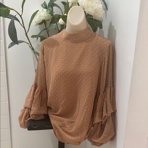 Wishlist ApparelElegant Tan Women's Top